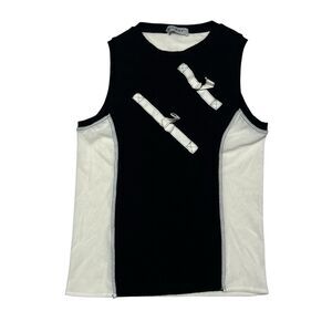 Vintage Rif Raf Goth Punk Tank Top Size Fits Small